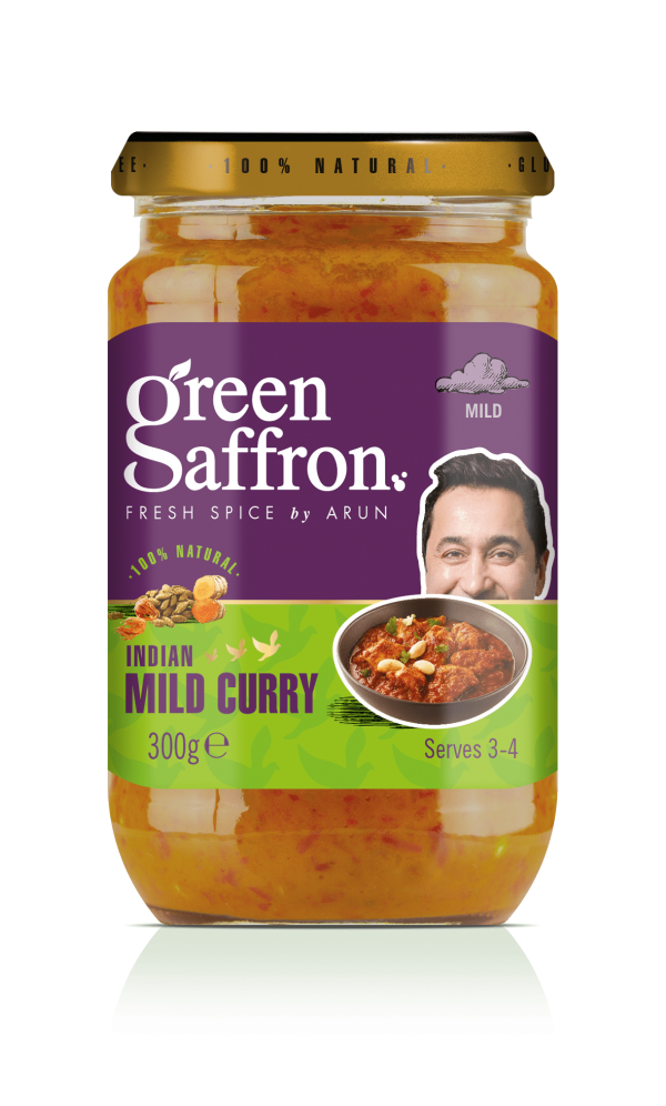 Green Saffron completely natural Mild Curry Sauce
