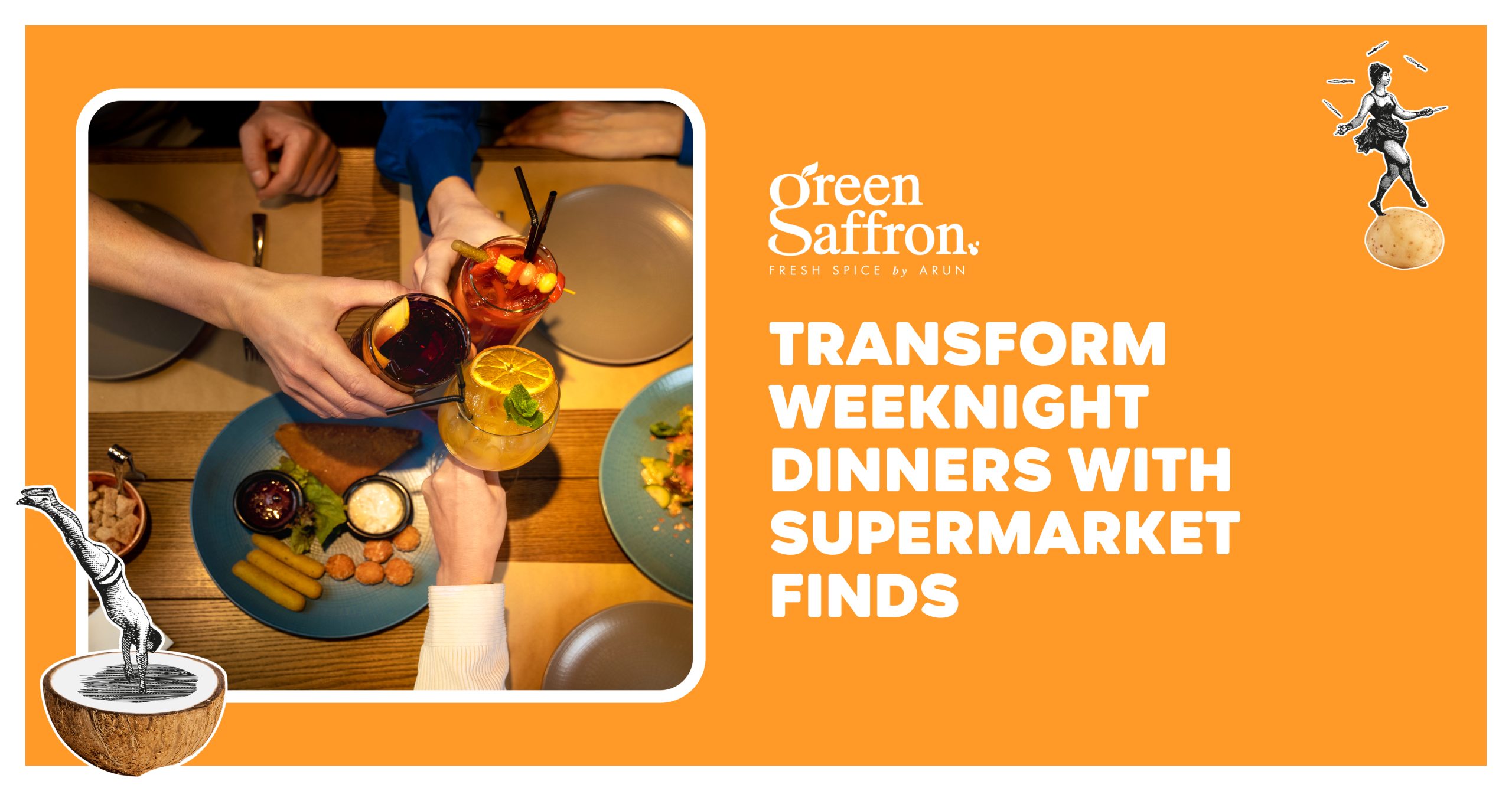 Transform Weeknight Dinners With Supermarket Finds Green Saffron